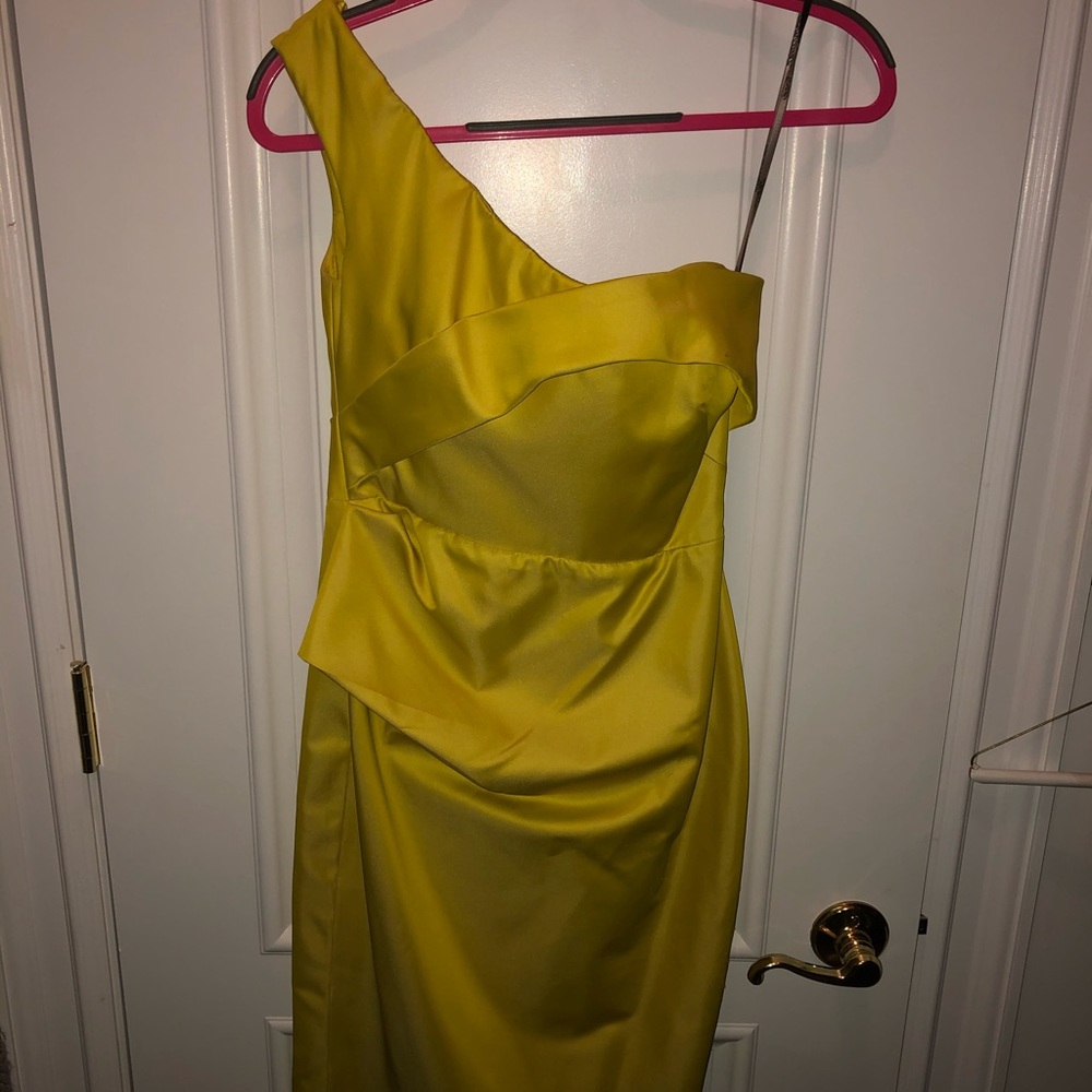 LELA ROSE Breathtaking Gold/Yellow  Dress - Picture 5 of 10